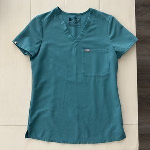 Figs Marine Set - Catarina - One-Pocket Scrub Top - XXS & Zamora Joggers - XXS